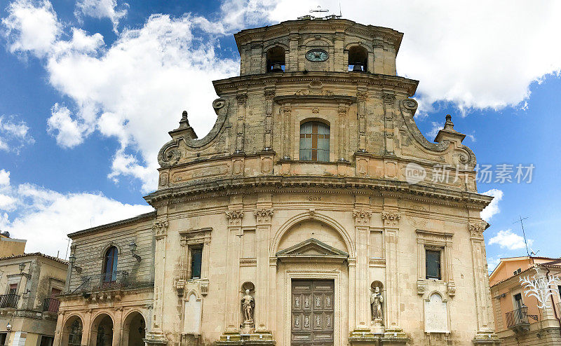 Chiaramonte（拉古萨省），西西里：Santa Maria La Nova Church